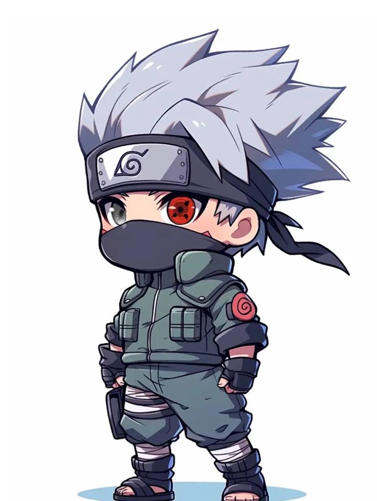 Naruto cover art featuring Kakashi Hatake