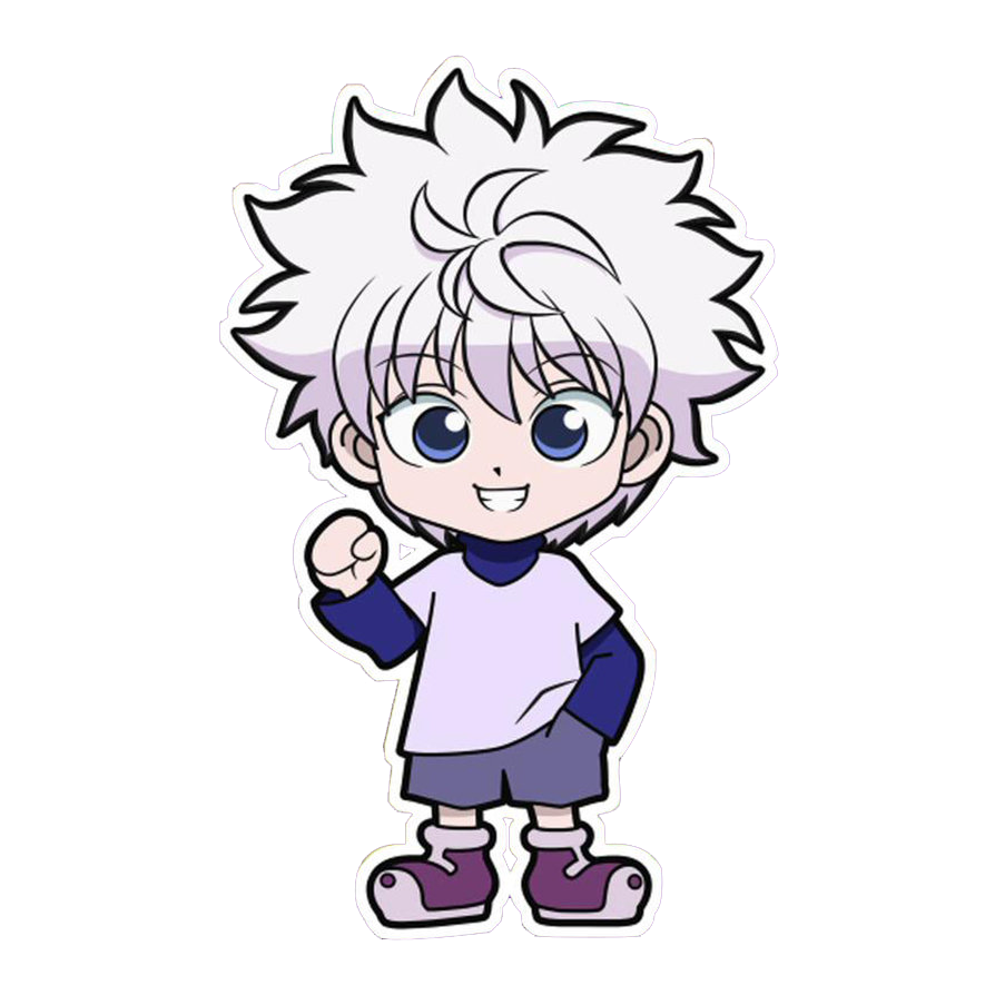 Hunter x Hunter cover art featuring Killua Zoldyck
