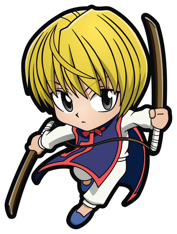 Hunter x Hunter cover art featuring Kurapika